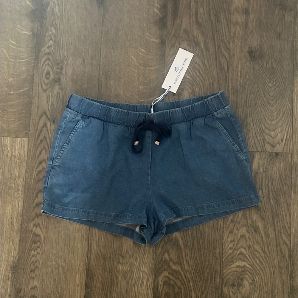 SOUTHERN TIDE blue women’s drawstring shorts